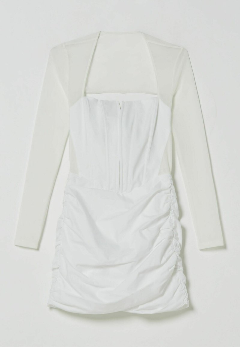 Bershka Cocktailjurk wit