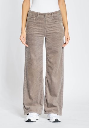 Gang WIDE FIT WIDE - Trousers - light taupe