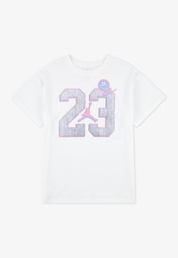 Jordan BLING TEE - Print T-shirt - white