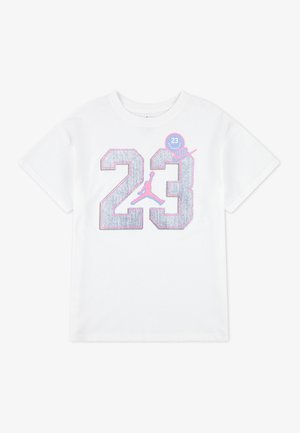 BLING TEE - T-shirts med print - white