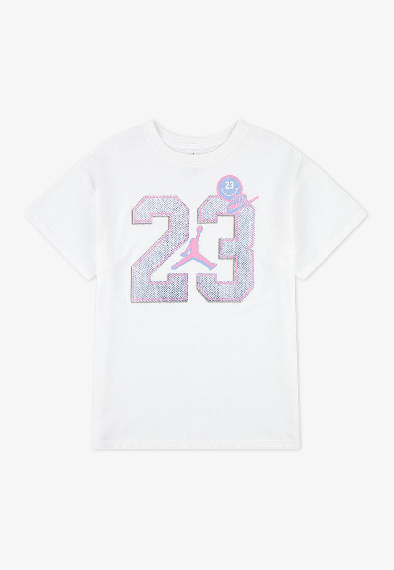Jordan BLING TEE - Print T-shirt - white