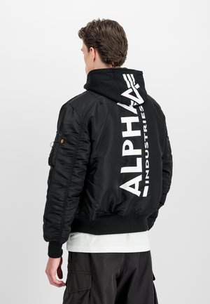 UNISEX - Giubbotto Bomber - black/white