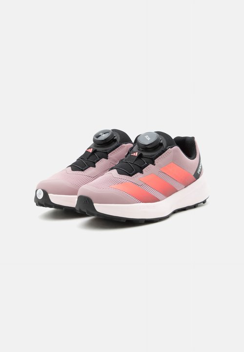adidas AGRAVIC UNISEX - Trail running shoes - magic mauve/solar turbo/core black — photo 2