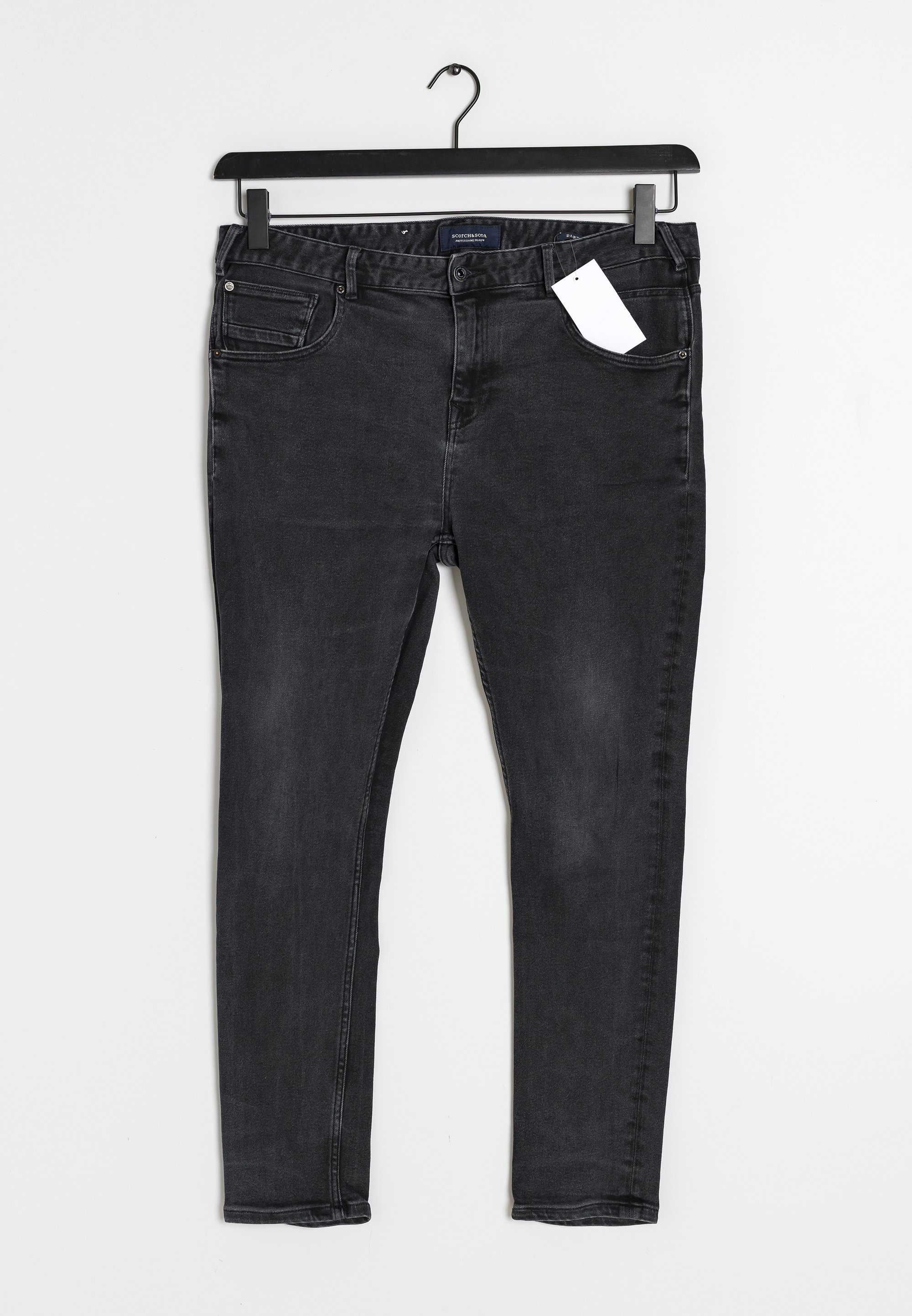 Scotch Soda Slim fit jeans black (Pre-owned) Zalando
