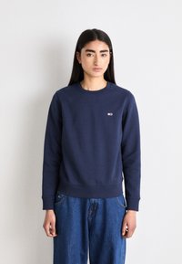 Tommy Jeans REGULAR C NECK - Felpa - blue