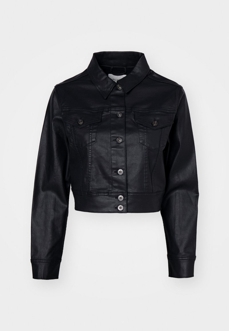 Pepe Jeans Imitatieleren jas blauw denim/bluedenim Pepe Jeans Imitatieleren jas blauw denim/bluedenim