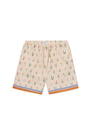 Les Deux STAN WILD FLOWERS SWIMSHORTS - Šortai - ivory