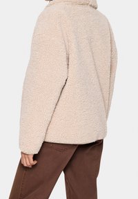 Saint Tropez Fleece jacket - mottled beige