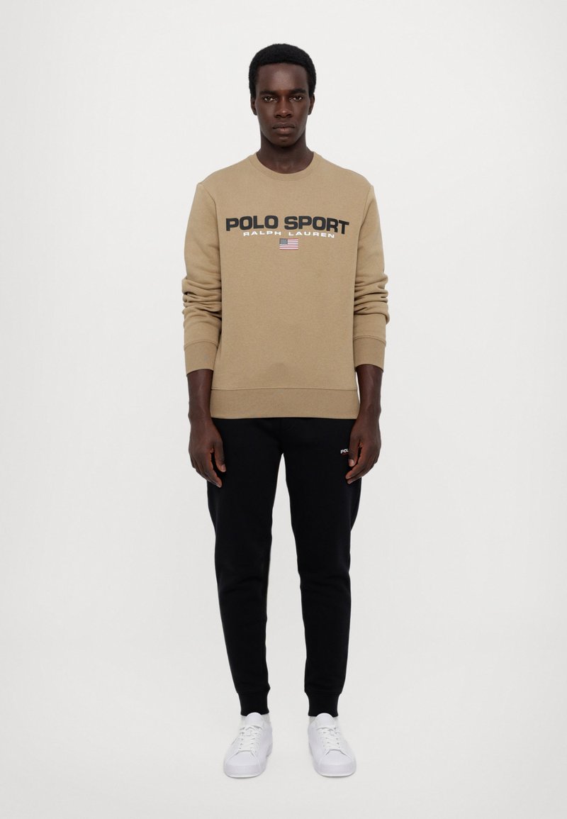 Polo Ralph Lauren POLO SPORT SWEATSHIRT UNISEX - Mikina - desert khaki/black