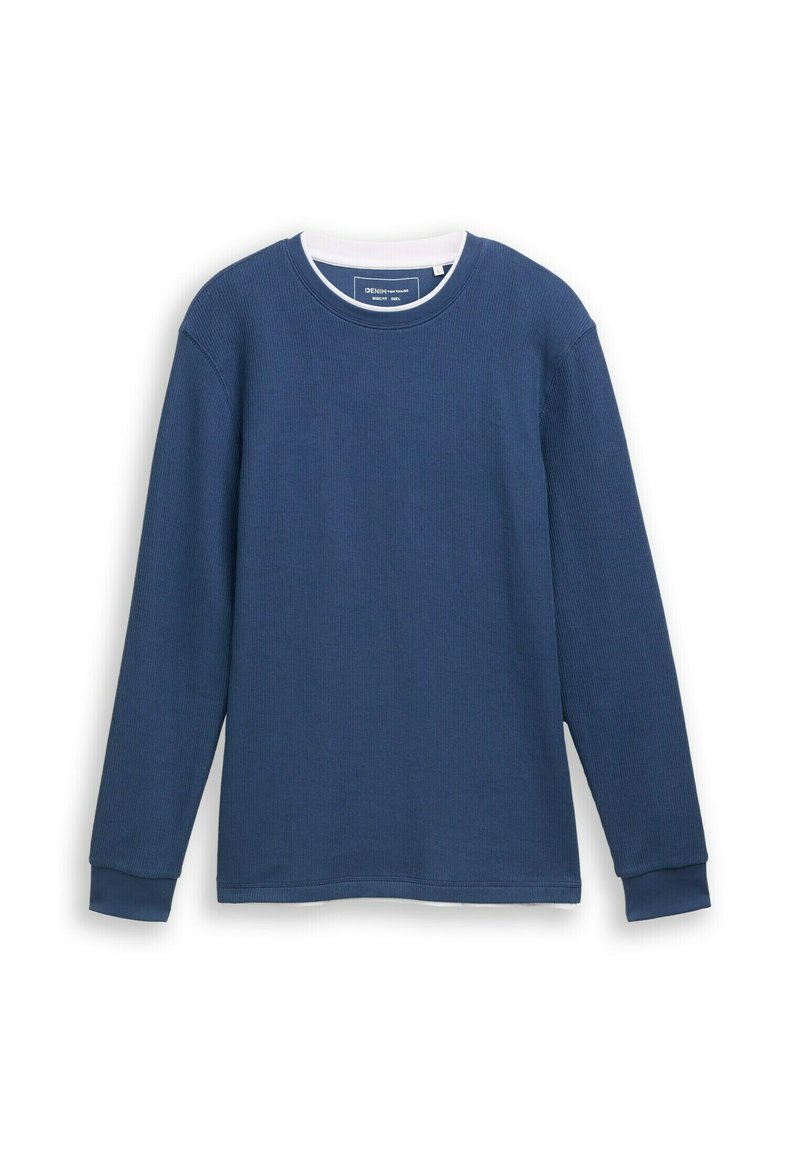 Tom Tailor Denim Longsleeve donkerblauw Tom Tailor Denim Longsleeve donkerblauw