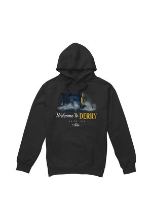 Cotton Soul, WELCOME TO DERRY PENNYWISE CART - Hoodie - black