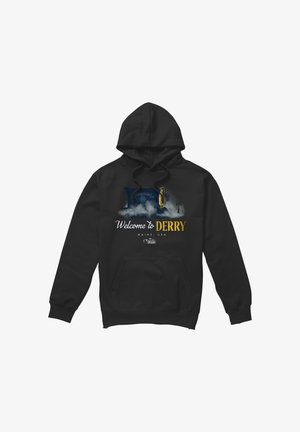 Cotton Soul, WELCOME TO DERRY PENNYWISE CART - Hoodie - black