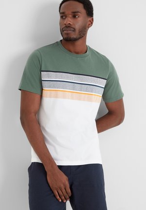 Print T-shirt - light forest