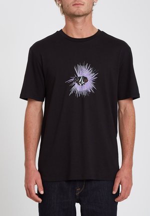 GONY BSC SS TEE - Triko s potiskem - black