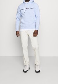Tommy Hilfiger Jersey con capucha - light blue