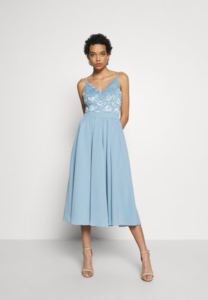 Cocktail dress / Party dress - taubenblau