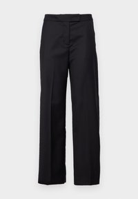 STRAIGHT PANTS - Pantaloni - black