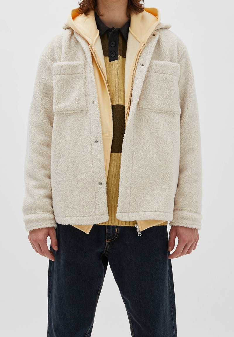 PULL&BEAR Giacca da mezza stagione - off-white