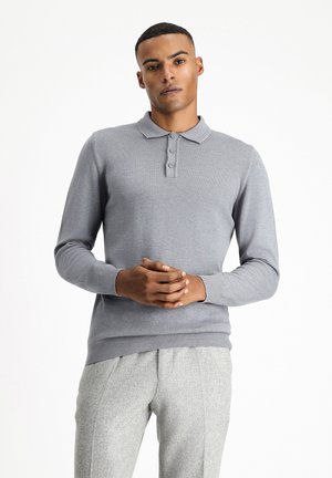REGULAR FIT BASIC - Trui - medium grey melange
