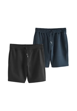 SOFT REGULAR FIT 2 PACK - Træningsbukser - black navy