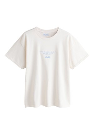 Next, REGULAR FIT - OFFICIAL MR MEN SHORT SLEEVE OVERSIZED T-SHIRT - T-Shirt print - ecru