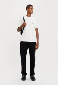 PS Paul Smith HAPPY REGULAR FIT - Lihtne T-särk - whites