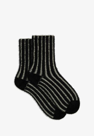 Gallo VERTICAL STRIPES - Calze - argento