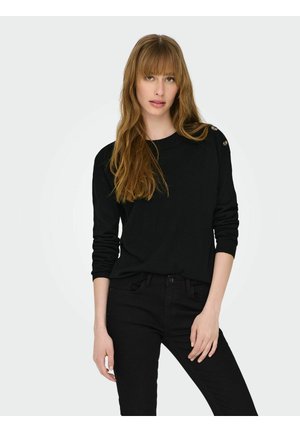 GEKNÖPFTES - Strikkegenser - black