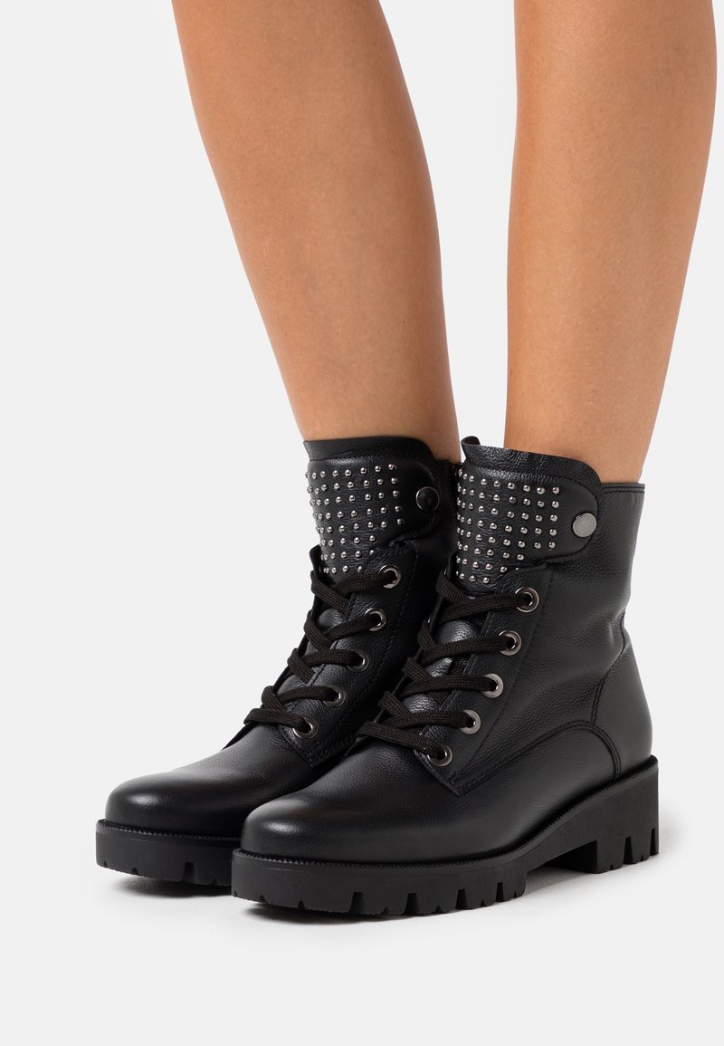 Gabor Comfort Bottines à lacets - black