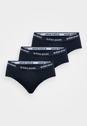 STRETCH BRIEF 3 PACK - Slip - black