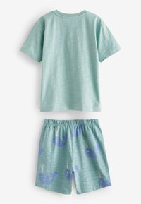 Next 3 PACK  REGULAR FIT - Pidžaamakomplekt - blue cream green whale