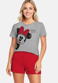 Disney DISNEY MINNIE MOUSE SET KURZARM - Pigiama - grau rot