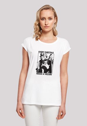 DISNEY CLASSIC VILLAINS - T-shirts med print - white