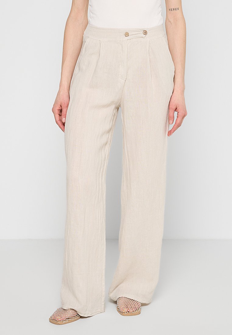 Le Monde du Lin Broek beige