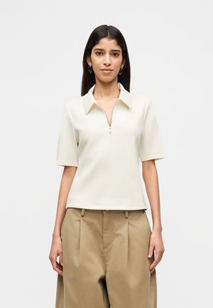SPACER HALFZIP - Polo majica - tofu