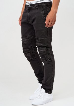 INDICODE JEANS ROTH - Jeans Slim Fit - raven