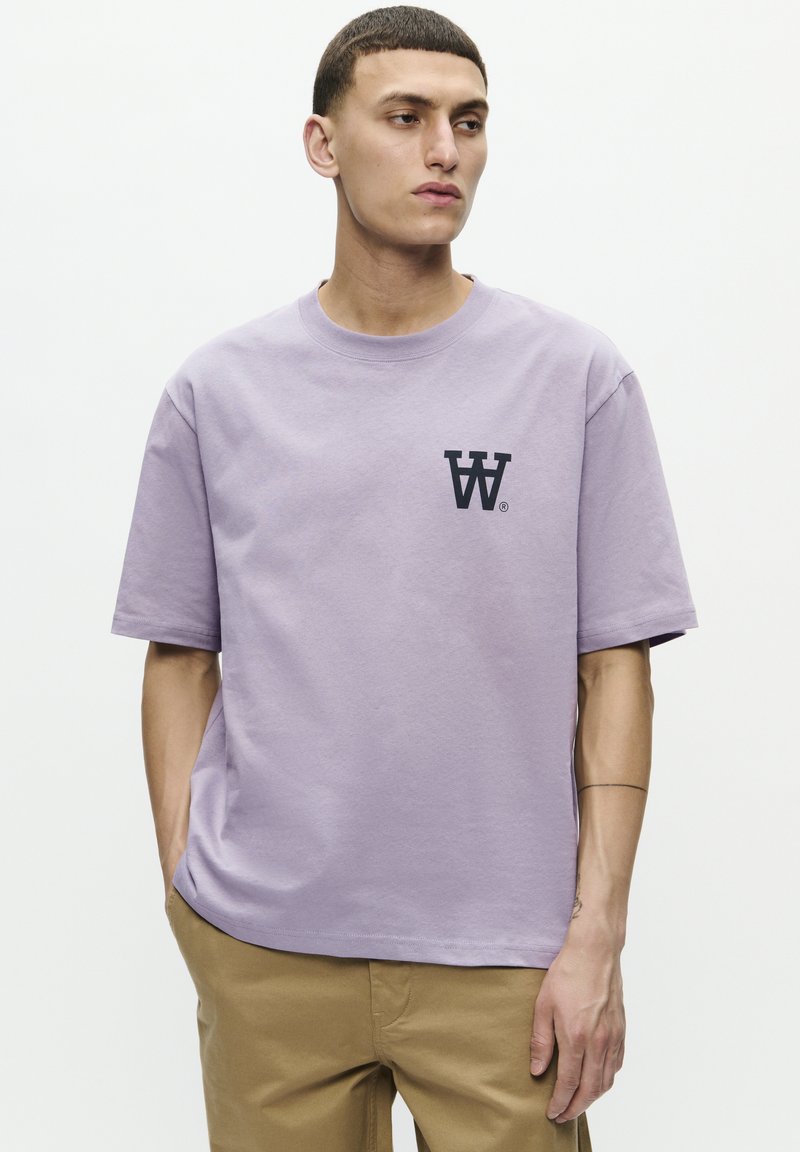 DOUBLE A BY W.W. LIAM AACHEST - T-shirts print - minimal gray
