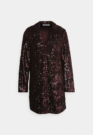 Samsøe Samsøe FELICIA DRESS  - Kokteilikleit/peokleit - mole