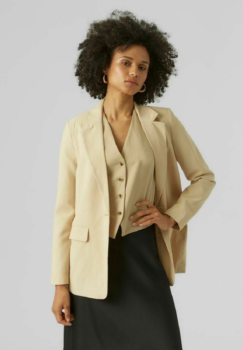 Vero Moda VMCARMEN LS - Bleizeris - irish cream