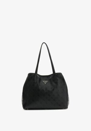 Guess, VICTTORIA 2 IN 1 TOTE - Handbag - black logo