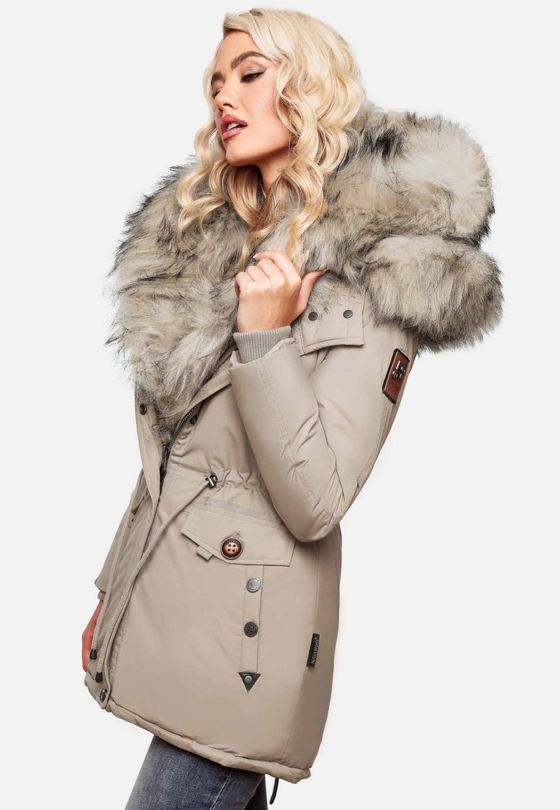 Coat Mantel Kunstfell Beige Fur Zara Mantel Taupe Zara Kunstfell Mantel New Releases
