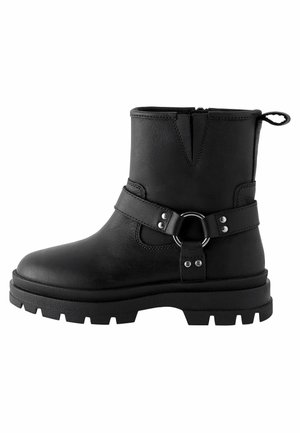 Bottines de cowboy / motard - black