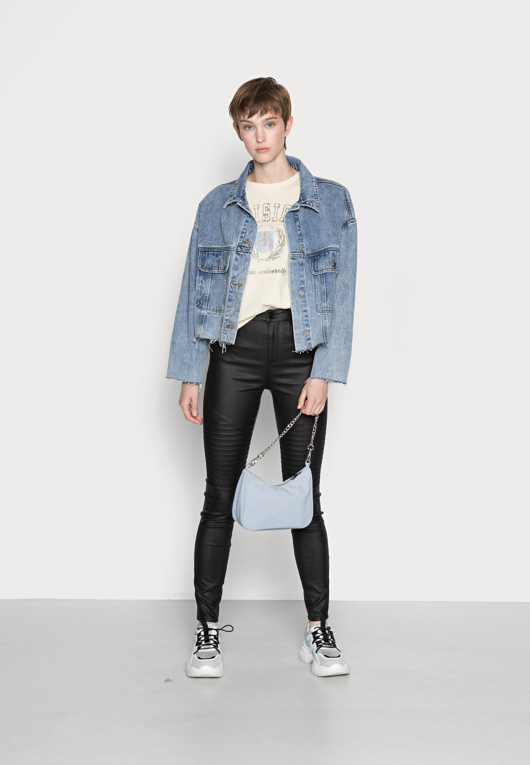 Vero Moda VMSOPHIA SKINNY BIKER COATED 