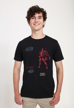 Henry Tiger SUPERMAN WORLDS BEST SELLING - T-shirts print - black