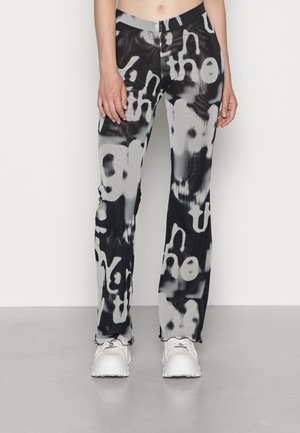 Trousers - black
