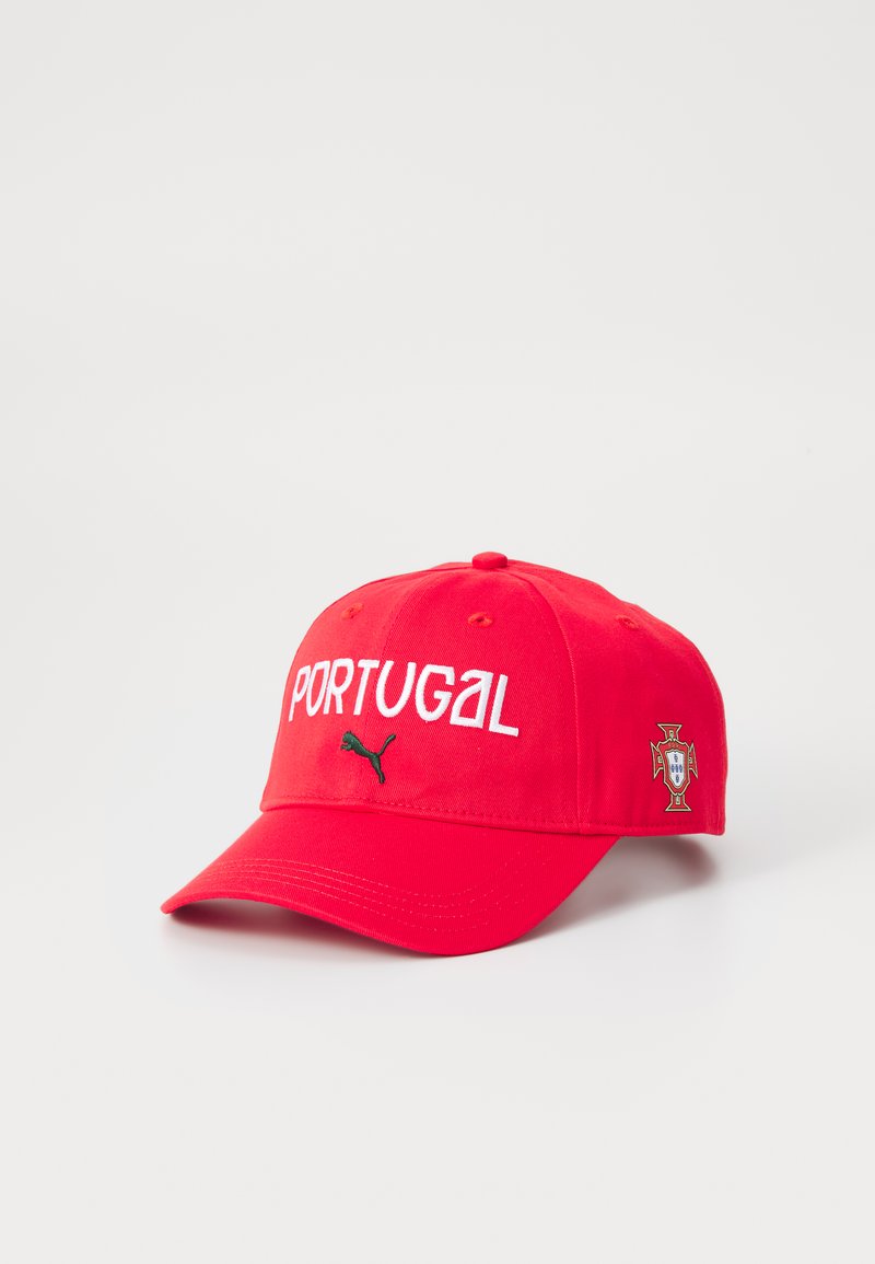 Puma PORTUGAL FPF FAN CAP UNISEX - National team wear - sport red/white ...