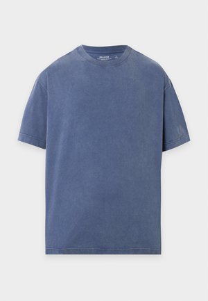 Hollister Co., BOXY - Βασικό μπλουζάκι - dark blue