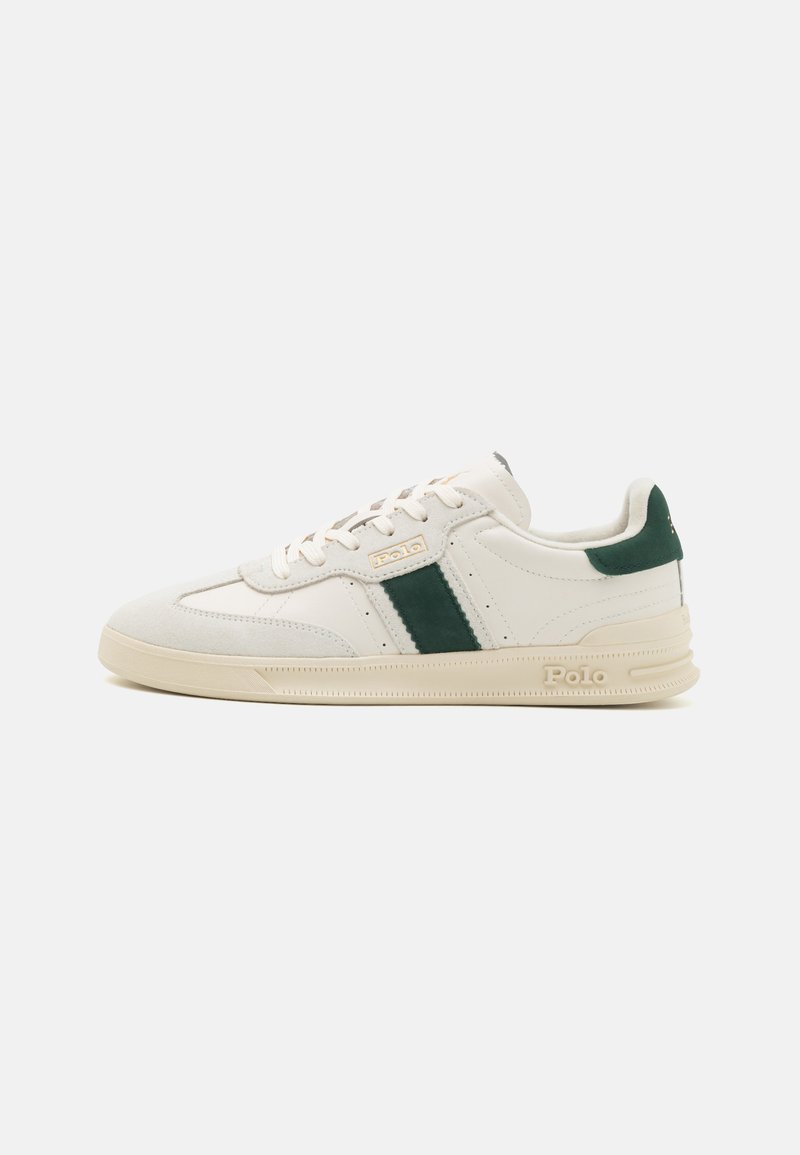 Polo Ralph Lauren - AERA LACE - Sneaker low - bianco/forest, Vergrößern