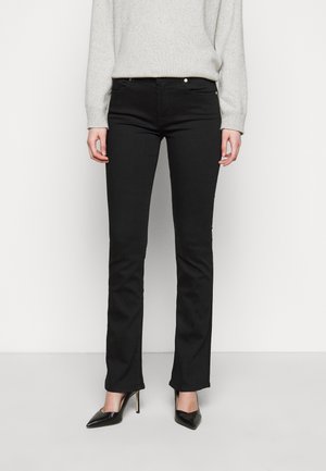 Džíny Bootcut - black