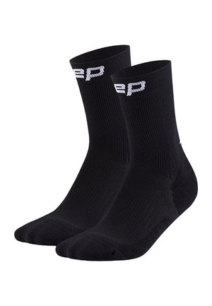 CEP, 2ER-PACK RUN COMPRESSION MID CUT 5.0 - Socken - black